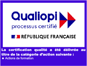 Logo certification qualiopi 